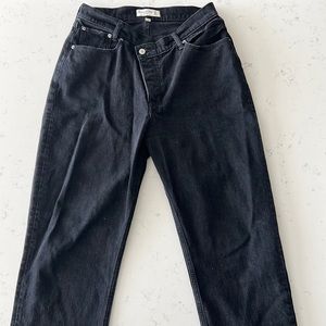 Abercrombie and Fitch curve love dad jeans